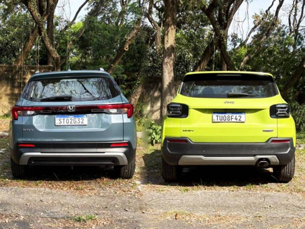 Jeep Avenger e Honda WR-V