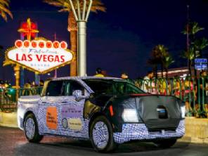 Ford revela imagens de nova picape el�trica camuflada antes da estreia em 2027