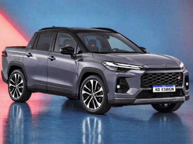 Toyota vai transformar Corolla Cross GR-Sport em picape; veja as proje��es
