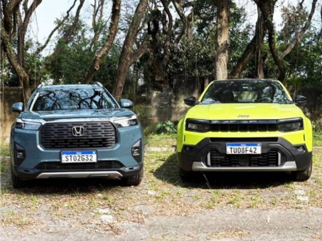 Jeep Avenger enfrenta o rival Honda WR-V; confira qual SUV se sai melhor